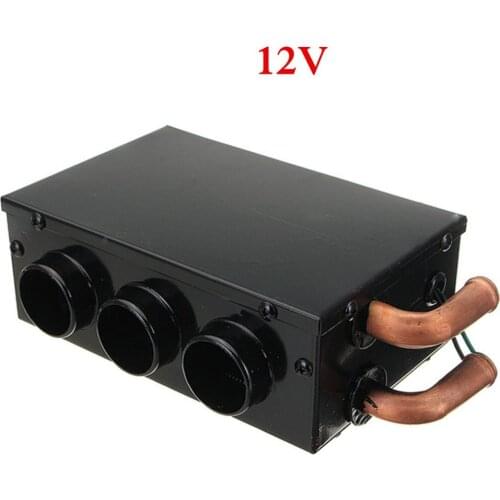 Portable 3 Hole Winter Car Heater Defrosting Device Quiet Car Warm Heater Defroster Demister Without Accessories