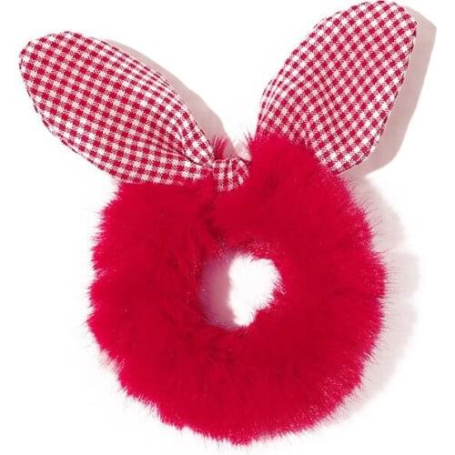 Fabric Printing Bowknot Butterfly Rabbit Ear Hair Band Women Girs Hair Rope Hair Rings Hot Selling Hair Accessories Headpiece