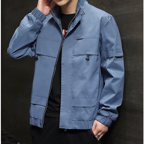 Zip Up Hoodie Mens Autumn Clothing 2021 New Mens Hoodie Trend Jacket Mens Casual Korean Workwear Clothes Ropa Para Hombre