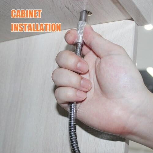 ​Universal metal universal flexible shaft Bit connecting rod Multi-function charging drill flexible shaft