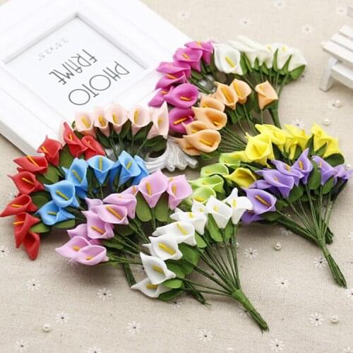 WedFavor Artificial Calla Lilies