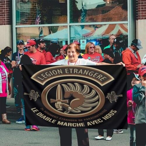 Foreign Legion 572 Flag Banner Home Outdoor Gift Party Border Flag Banners Usa