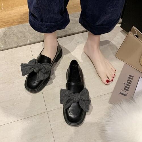 Women shoes new british style oxford shoes women casual pu woman heel shoes female creepers zapatos mujer ladies shoes U14-59