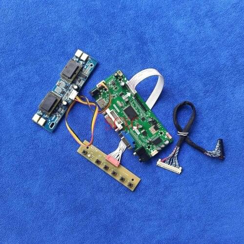 LCD display DVI VGA HDMI-compatible 1280*1024 DIY Kit Fit LM170E01-A4/A5/A6K1/G5/TLA1/TLB3 LVDS 30 Pin 4CCFL MNT68676 drive card