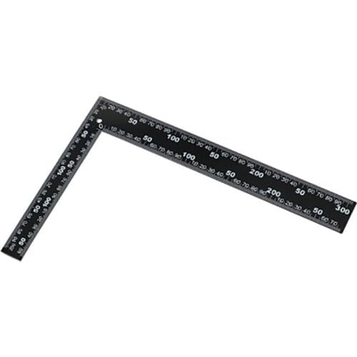 300mm/600mm 90 Degree Angle Stainless Steel Gauge L-shape Thickening Measuring Ruler Woodworking Right Angle Ruler Tools