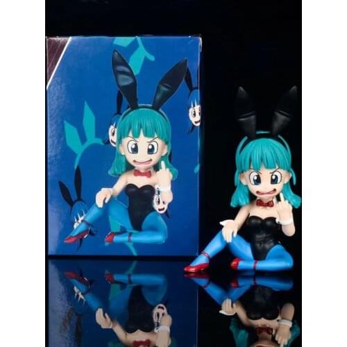 Dragon Ball Z Bulma Anime Figure Funny Figurine Toys Juguetes Bunny Girl Collectible Brinquedos DBZ Model Statue Kawaii Figma