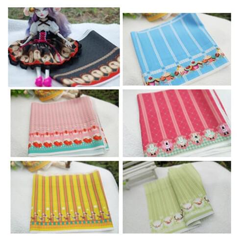 Free shipping diy Handmade Doll clothes material Chiffon doll accessories for Blyth bjd licca best Christmas gifts toys