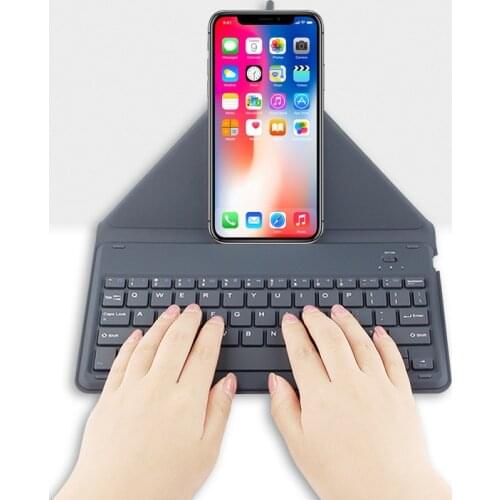 Bluetooth Keyboard For iPhone XS Max XR 8 7 6 s Plus X Mobile phone Wireless Bluetooth keyboard for iPhone 11 Pro Max 2019 Case
