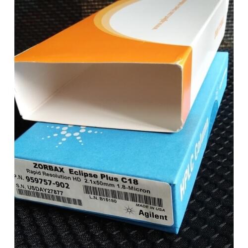 For Agilent Eclipse Plus C18 Column 959757-902 ZORBAX 2.1x50mm, 1.8u