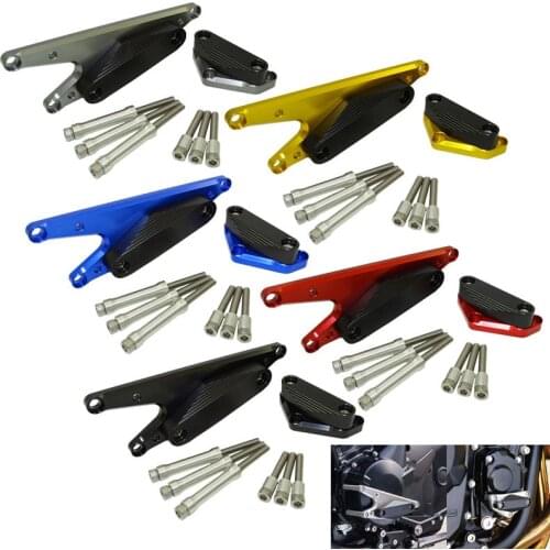 Engine Stator Crankcase Cover Guards Crash Pad Sliders Protector Kit For SUZUKI Bandit 1250S GSF 1250 A/S/SA GSF1250S 2007-2020