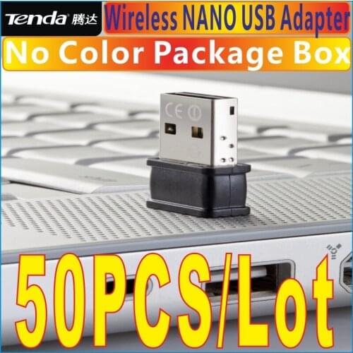50PCS/LOT Tenda W311MI NANO 150Mbps WiFi Wireless-N WLAN 150N USB2.0 Adapter Stick Dongle Network Adaptor, Express Shipping