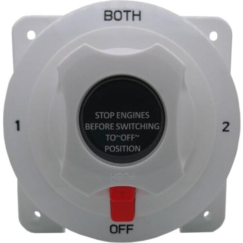 Heavy Duty Marine Dual Battery Switch Isolator Selector Boat/RV/Caravan/Yacht