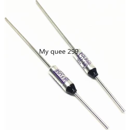Thermal Fuse 10A 250V RY 77C 94C 99C 113C 133C Thermal Cutoffs SF76E SF91E SF96E SF113E SF129E Degree Temperature Fuse 10pcs