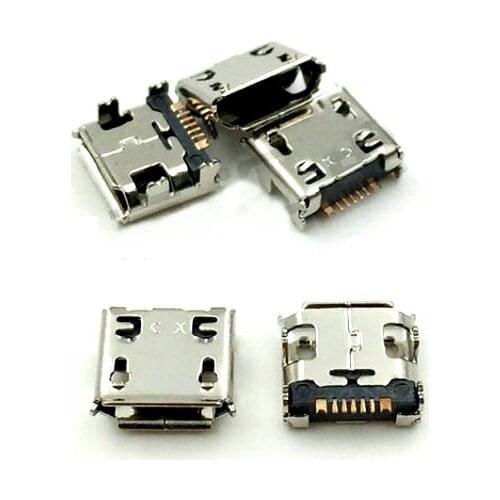 5pcs/lot, Micro USB Plug Charging Port Connector Socket For Samsung i9103 i9250 i929 S5360 S5570 Phone