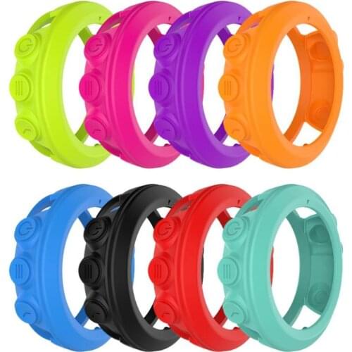 Alloyseed 1pcs Silicone Smart Watch Protective Case Cover Shell Frame For Garmin Fenix 3 HR Quatix 3 Tactix Bravo Smart Watch