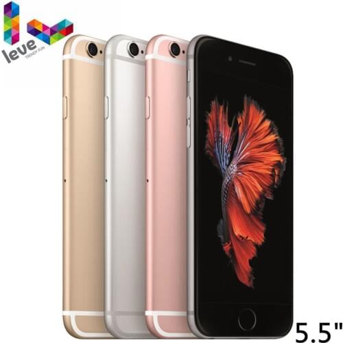 Apple iPhone 6S Plus Original iOS 6SP Dual Core 5.5'' 12MP 2G RAM 16&32&64&128G ROM Fingerprint 4G LTE Unlocked Mobile Phone
