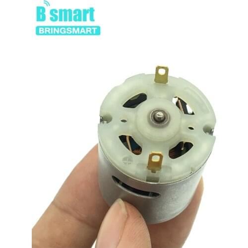 Bringsmart 18v DC High Speed Motor 24v 5000-19400r/Min 12v For Rc Car Boat Hair Dryer Motor RS 360 365 Brush Micro Motors