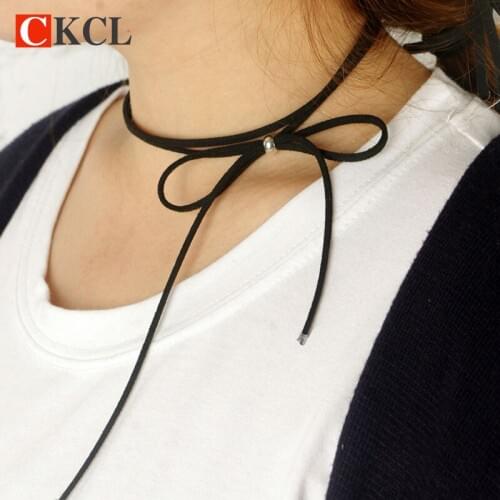 Ckcl Women's Leather Chokers