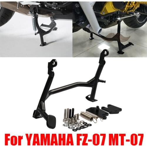 For Yamaha MT07 MT-07 MT 07 2013-2020 Motorcycle Kickstand Centerstand Center Parking Stand Firm Holder Support Central Bracket