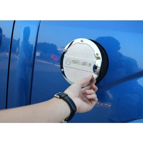 SHINEKA Fuel Tank Cover Trim Gas Tank Cap Oil Door Cover Sticker ABS for Ford F150