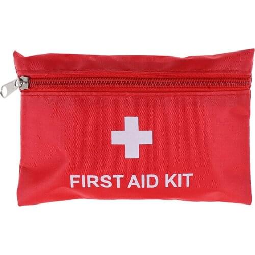 Small Medicine Divider Storage Organizer Mini Outdoor First Aid Kit Bag Portable Travel Medicine Package Emergency Kit Bags
