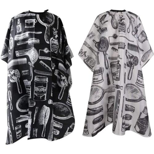 2Pcs Hair Dye Cape Durable PE Wrap Cloth Emu Oil Hairdressing Apron Anti-Static Haircut Shawl Reusable Hair Coloring Capes Gifts