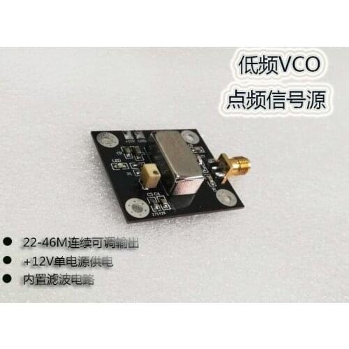 Low Frequency VCO Point Frequency Source Voltage Controlled Oscillator 25M 30M 40M Output Adjustable Signal Source