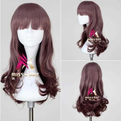 New Lolita Sweet Daily Wig Gradient Ombre Girl Bobo Short Curly Wigs Cosplay Baby Doll Princess Synthetic Hair + Wig Cap