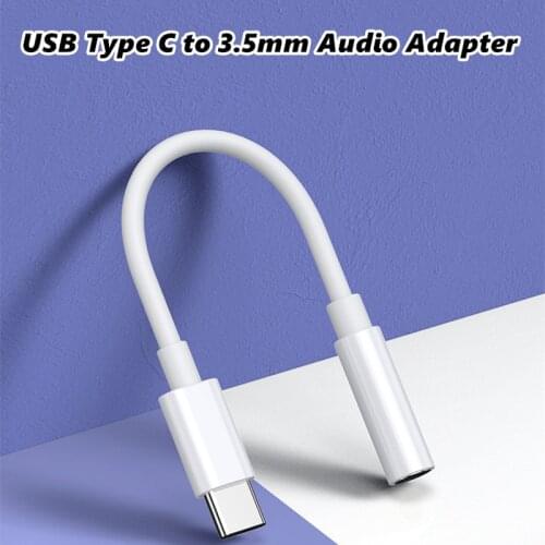Cable Adapter USB Type C Male To 3.5mm Jack Female Headphone Audio Aux Cord Converter For Huawei Xiaomi Smartphone Accessories