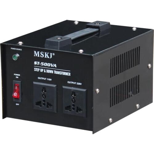 ST-500 Step up & down transformer 110v to 220v voltage converter / electronic power transformer