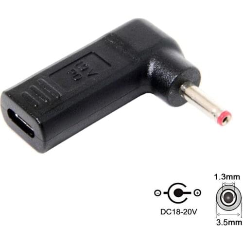 USB 3.1 Type C USB-C to DC 19V 3.5x1.3mm 1.35mm Adapter PD Emulator Trigger for View Sonic M1