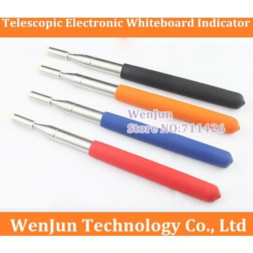 High Quality 1Meter Telescopic pointer Electronic whiteboard pen flagpole, Teaching pen Stainless steel pointer pen 120pcs/lot