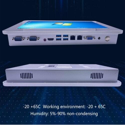 11.6 inch Touch Screen tablet pc with intel i7 7500U processor 4Gb ram 64GB SSD fanless Industrial Panel pc