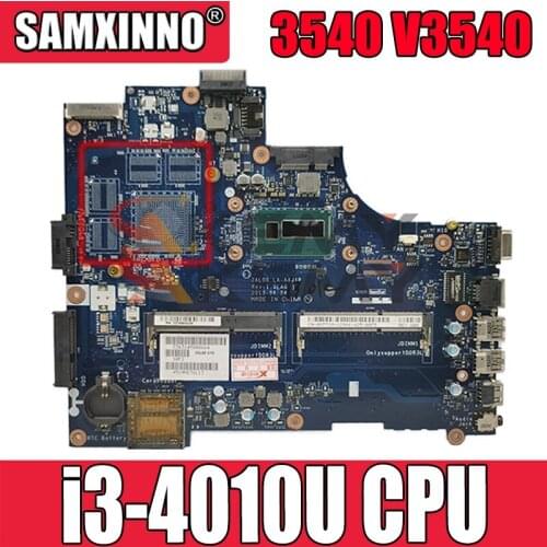 100% NEW for dell Laptop motherbard 3540 V3540 ZAL00 LA-A491P 08TTCM i3-4010U 100% fully tested well
