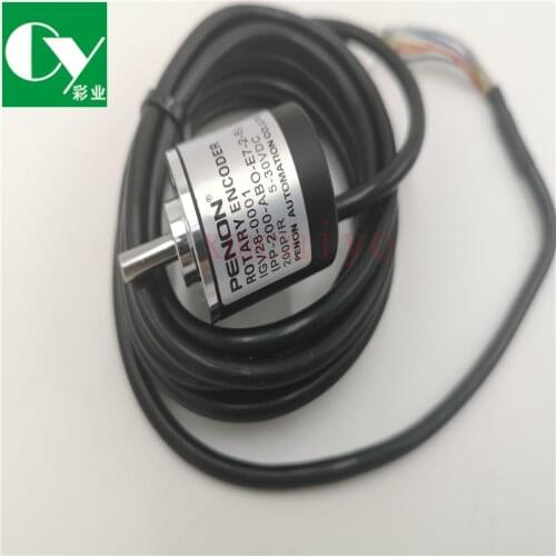 2Piece IGV28-0001 PP-200-ABO-E7-2-5 Hickory folding machine encoders solid shaft 5m 200p/r NEW