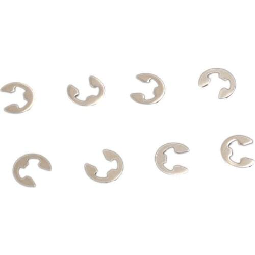 8pcs 50043 HSP Baja 1/5 Parts Susp Arm E Clips 4mm For Gasoline Buggy Truck Bajer SHELETON Redcat Rempage MT Rampage Dunerunner