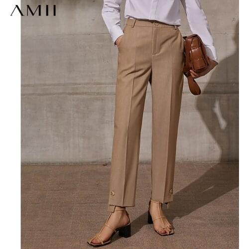 Женские деловые брюки Amii China At AliExpress