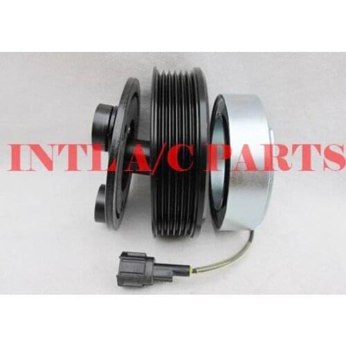 12v 6pk 114/110mm AUTO air conditioning ac a/c compressor magnetic clutch assembly for NISSAN Micra/Cube/Note/ Tiida