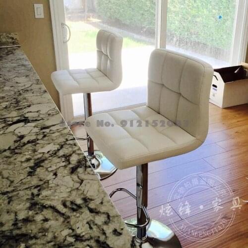 European style bar chair lift chair swivel chair beauty stool manicure chair back chair makeup chair modern minimalist
