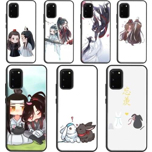 Mo Dao Zu Shi Cartoon Phone Case For Samsung Galaxy S21 S20 Ultra S8 S9 S10 Plus Note 10 Note 20 9 S20 FE Cover