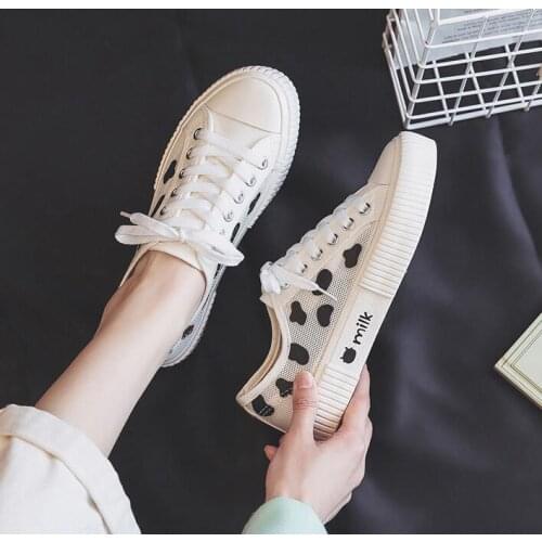 Breathable Mesh Canvas Shoes Women 2021 Summer Flats Shoes Women Korean Platform Sneakers Woman Vulcanize Shoes Zapatillas Muje