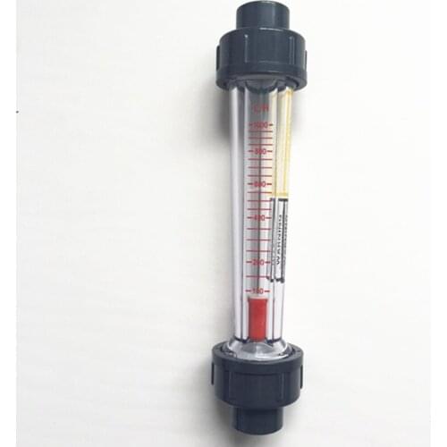LZS-15 G1/2" DN15 100-1000L/H water flow Meter Indicator Counter Rotameter Liquid Flowmeter