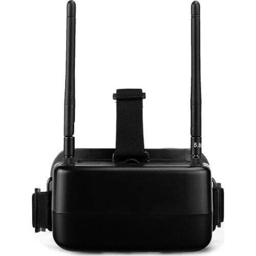 Mini FPV Smart Glasses Binocular 2.0 Inch TFT LCD 2 Display FPV Drone Goggles For UVA