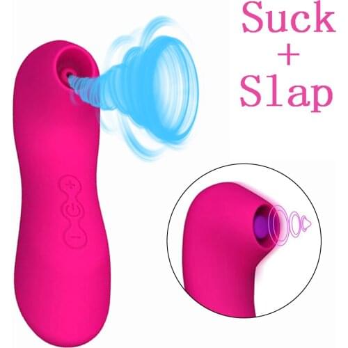 Powerful Clit Sucker Vibrator Oral Vibrating Nipple Sucking Blowjob Clitoris Stimulator Etotic Sex Toys for Women Masturbator