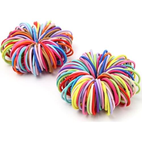 10PCS/Set Girl Hair Ring Children Ponytail Elastic rubber band hair band Hair Accessories girl Headband Scrunchie Headdress Set