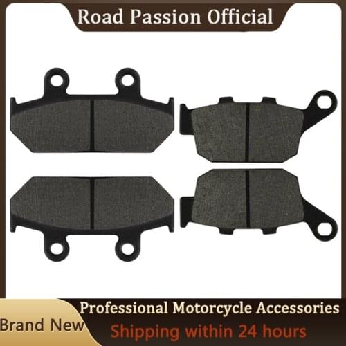 Motorcycle Front and Rear Brake Pads for Honda XL600 XL 600 Trans Alp 1991-1993 NX650 NX 650 Dominator 1988-1996 NX500 1992-1996