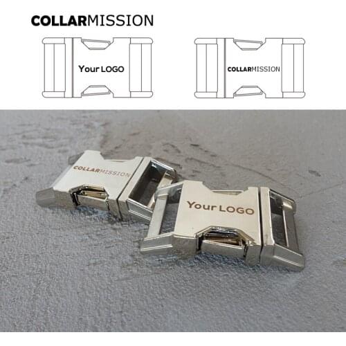 Engraved buckle, We provide laser engraving service customize LOGO 20mm silver CK20Y01