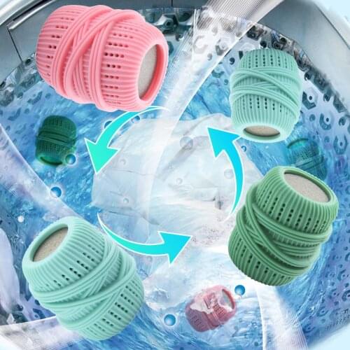 Laundry Guard Washing Ball Decontamination Anti-knotting Magic Power Strong Decontamination Anti-twist Washing Machine Accessory