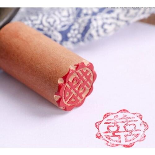 Traditional Chinese Moon Cake Mold Wood Dessert Seal Stamp DIY Pastry Cake Cookie Home Use Molds