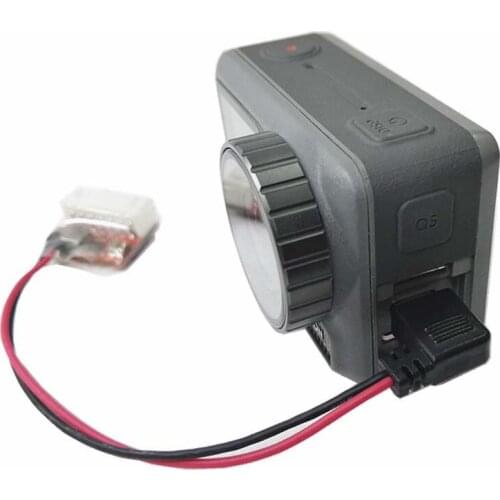 TYPE-C 5V Input Power Cord for GoPro 6/7/8/9 Camera Cable Balance Head Replacement for DJI FPV Drone Accessories